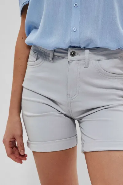 Marisse Lyocell Shorts L-Sh-3702 Grey
