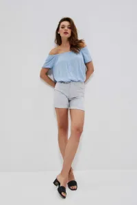 Marisse Lyocell Shorts L-Sh-3702 Grey