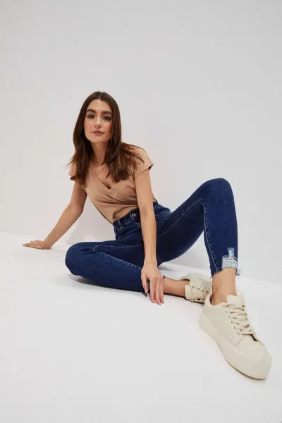 Dámske rifle Moodo Denim