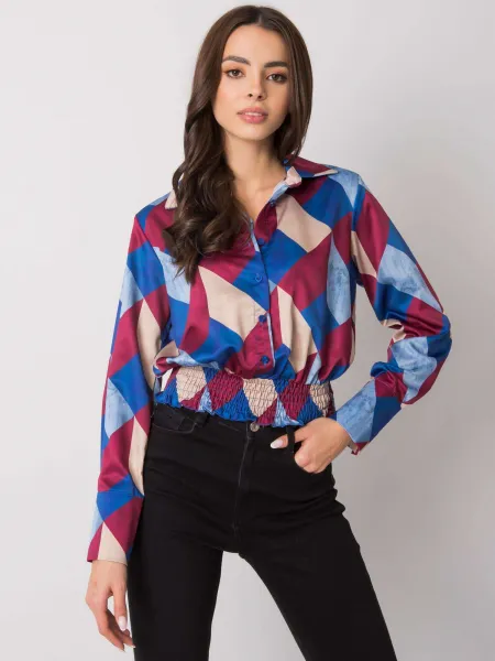Blouse-DHJ-BZ-15251.82-burgundy