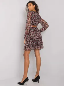 Dress-LC-SK-22K-3001.28P-Black-Red