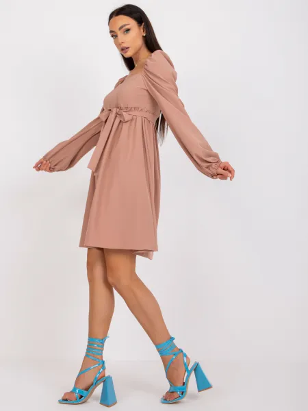 Dress-LK-SK-508834.37X-beige