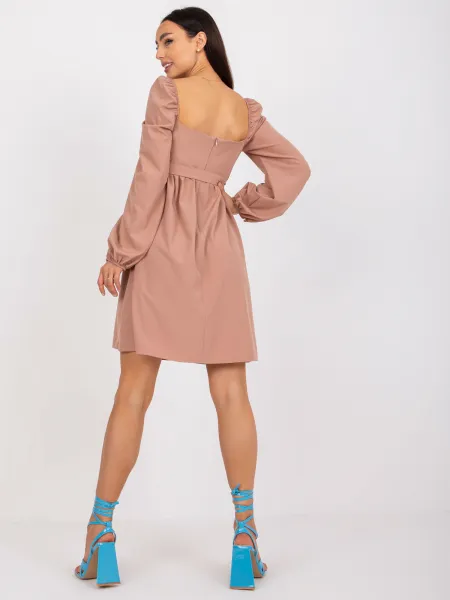 Dress-LK-SK-508834.37X-beige