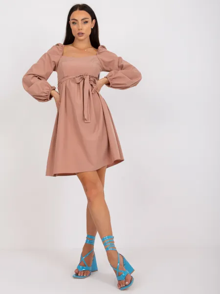 Dress-LK-SK-508834.37X-beige