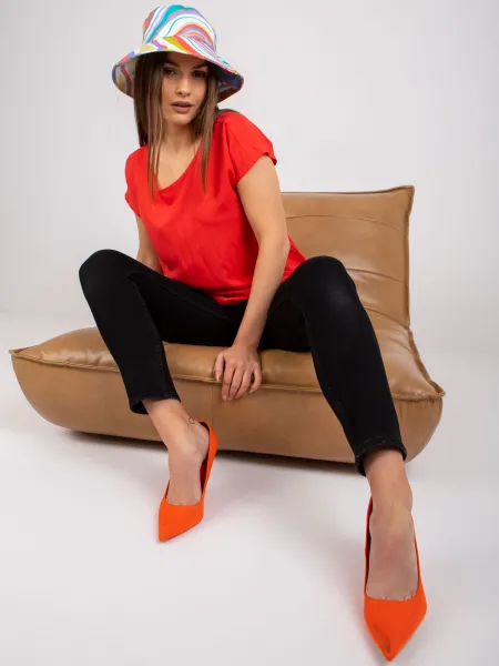 Blouse-D73761W10978G-red