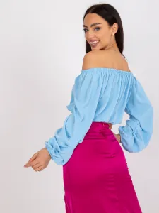 Blouse-DHJ-BZ-6816.57-light blue