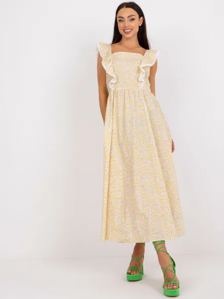 Dress-EM-SK-229.59P-Light Yellow