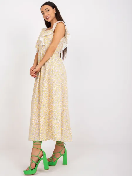 Dress-EM-SK-229.59P-Light Yellow