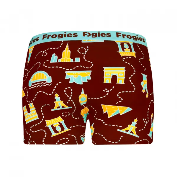 Pánske boxerky Frogies Travel