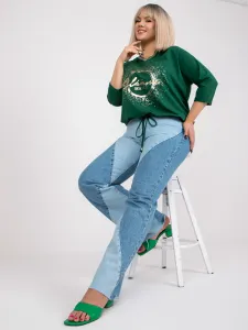 Blouse-RV-BZ-7578.66-dark green