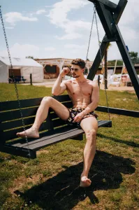 Pánske kúpacie kraťasy Frogies Travel