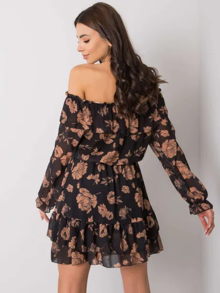 Dress-DHJ-SK-15015.56P-camel