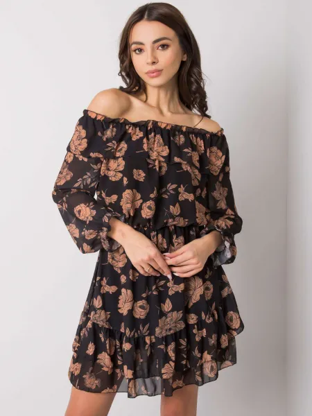 Dress-DHJ-SK-15015.56P-camel