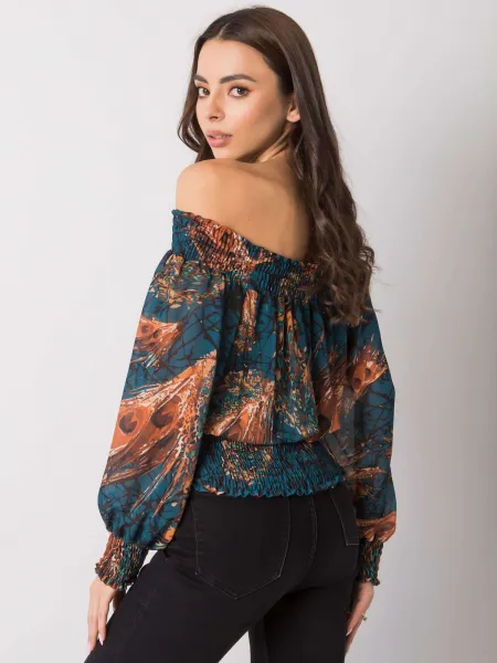 Blouse-DHJ-BZ-15175-1.11P-sea