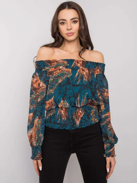 Blouse-DHJ-BZ-15175-1.11P-sea