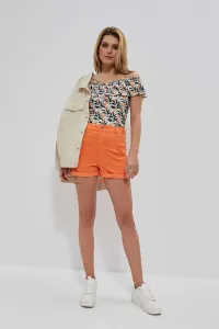 Marisse Lyocell Shorts L-Sh-3703 Melon