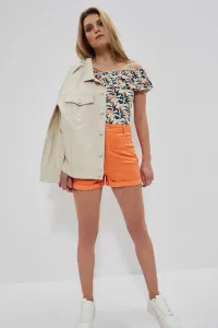 Marisse Lyocell Shorts L-Sh-3703 Melon