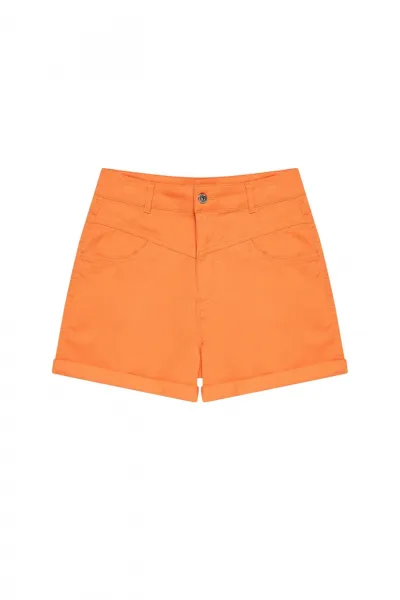 Marisse Lyocell Shorts L-Sh-3703 Melon