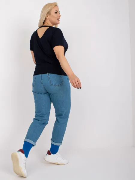 Blouse-RV-BZ-7832.57-navy blue
