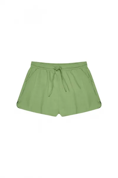 Marisse Smooth Cotton Shorts L-Sh-3709 Palm