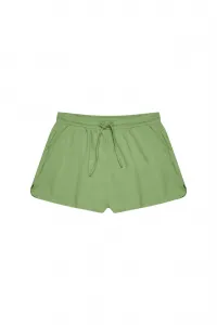 Marisse Smooth Cotton Shorts L-Sh-3709 Palm