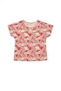 Marisse Shirt Blouse With A Plant Print L-Ko-3739 Magma
