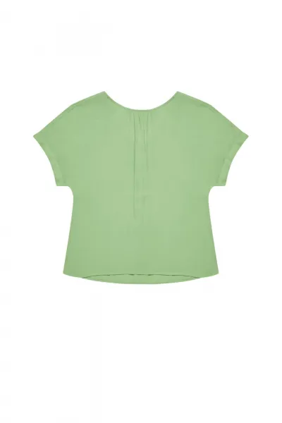 Marisse Viscose Blouse Shirt L-Ko-3741 Palm