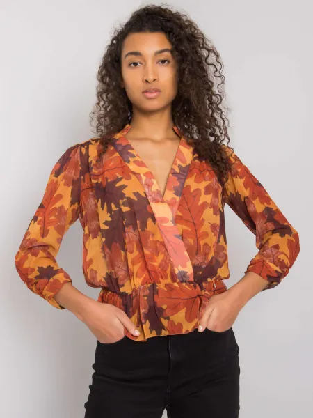 Blouse-LC-BZ-22K-2048.22P-light brown