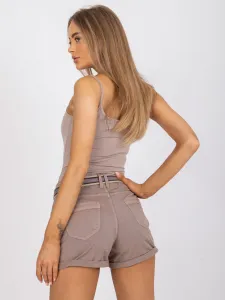Shorts-D63990Z62190K-dark beige