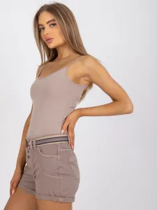 Shorts-D63990Z62190K-dark beige