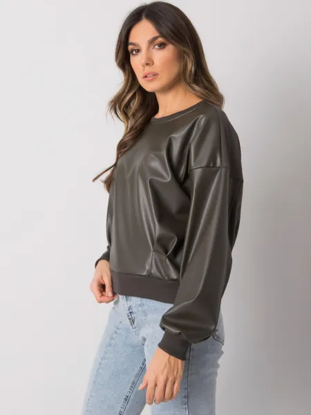 Sweatshirt-RV-BL-7352.52-dark khaki