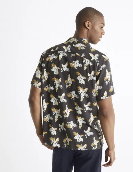 Celio Patterned Shirt Bavisca - Men's