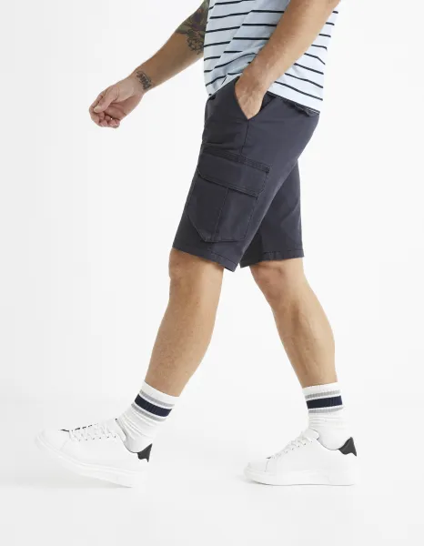Celio Boribm Shorts with Elastic Waist - Mens