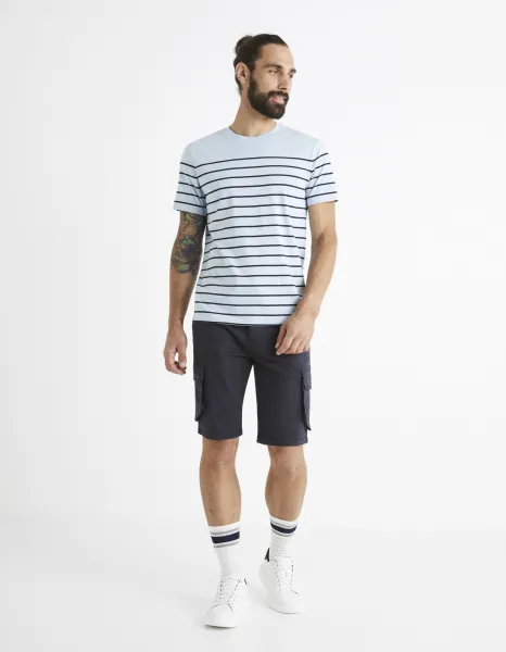 Celio Boribm Shorts with Elastic Waist - Mens