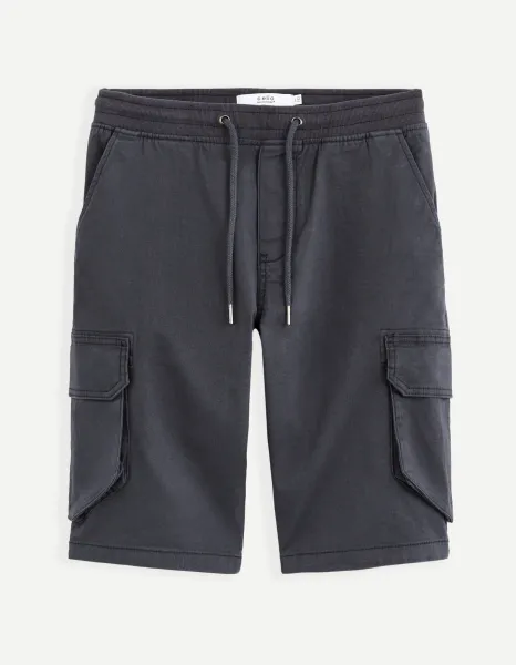 Celio Boribm Shorts with Elastic Waist - Mens