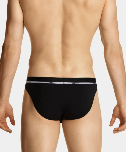 Men's Bamboo Briefs ATLANTIC PREMIUM - black