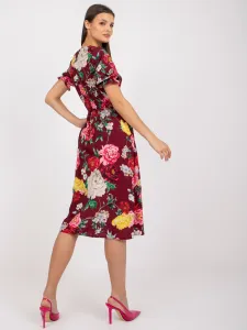 Dress-LK-SK-507564.36P-burgundy