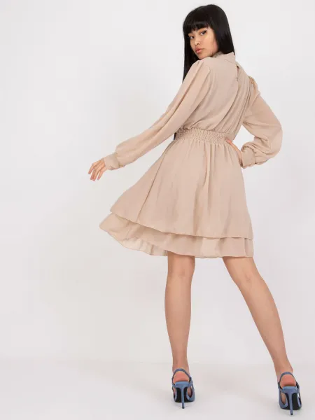 Dress-TW-SK-BI-1300.36-beige