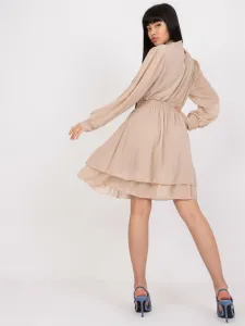 Dress-TW-SK-BI-1300.36-beige