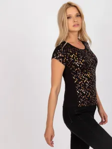 T-shirt-BR-TS-8127-black-gold