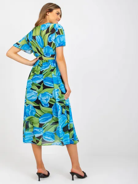 Dress-DHJ-SK-15967.54P-black-blue