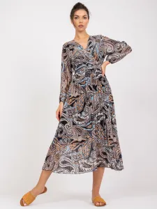 Dress-DHJ-SK-11389-2.52P-black-beige
