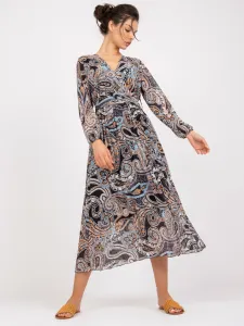 Dress-DHJ-SK-11389-2.52P-black-beige