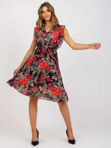 Dress-DHJ-SK-N13198-3.05P-black-red