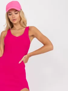 Dress-TW-SK-BI-B001.67P-fuchsia