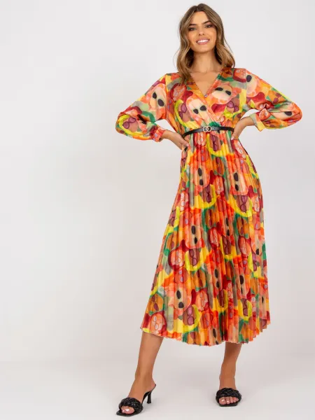 Dress-DHJ-SK-15163.84-Orange