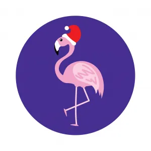 Dámske boxerky Flamingo Frogies Christmas