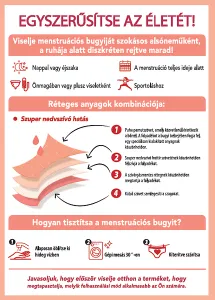 Bellinda 
MENSTRUAL BOXER STRONG - Nočné i denné menštruačné nohavičky - čierna