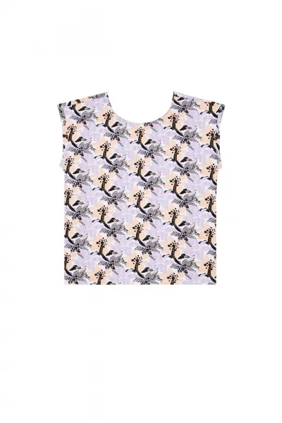 Blúzka s ozdobným chrbtom