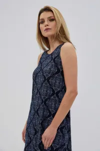 Marisse Summer Dress With Straps L-Su-3741 Navy